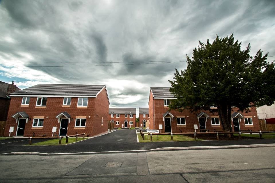 Timber framed social housing, Ripley and Jacksdale, photo 2 of 5