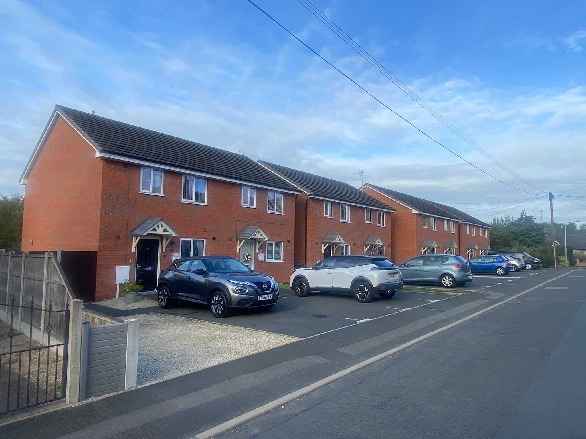 New build Social Housing in Jacksdale, Nottinghamshire 1